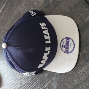 NHL Toronto Maple Leafs Hat Youth One Size Embroidered Logo Adjustable